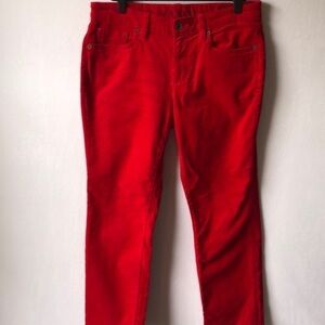 𝅺LANDS’ End Mid Rise Straight Corduroy Size 6
